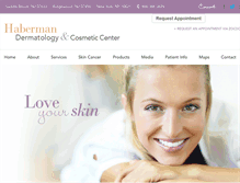 Tablet Screenshot of doctorsbeautyhotline.com